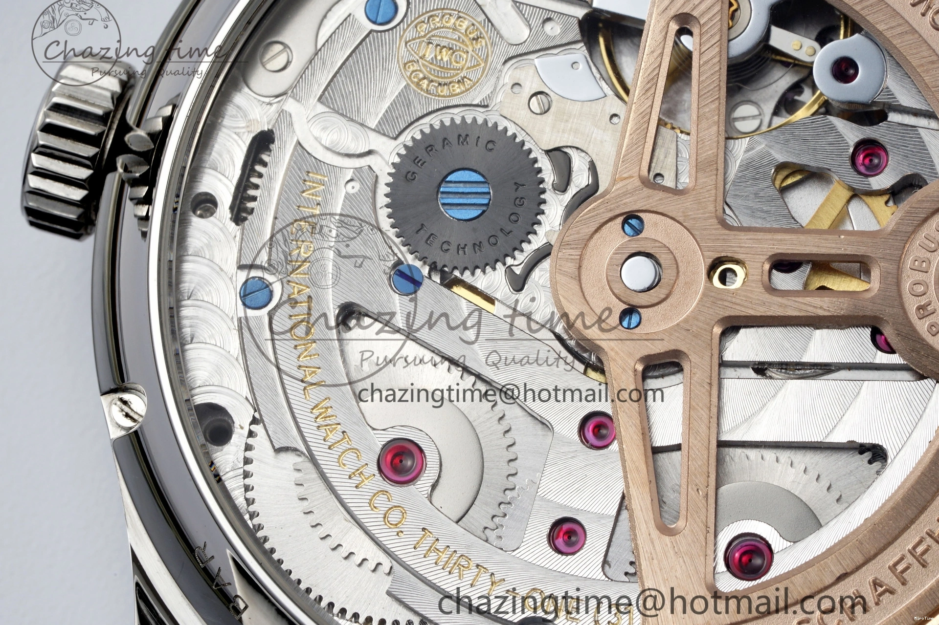 MIROTIME 0522 Bold Portugieser Perpetual Calendar SS 5033 APSF 1:1 Best Edition Blue Dial on Black Leather Strap A52610 Clone 7041